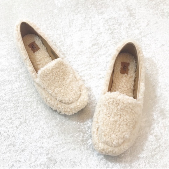 ugg hailey fluff loafer